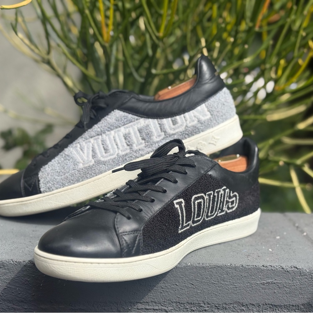 Louis Vuitton Luxembourg Sneakers (Black & Gray, Men’s 10.5US) - Picture 6 of 14